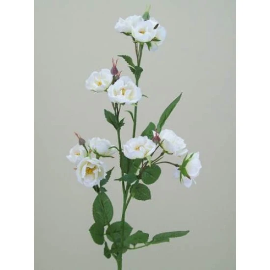 Wild Rose Spray White 74cm - R102 H2