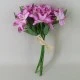 Silk Alstroemeria Bundle Pink 35cm - A058 B4