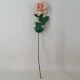 Artificial Tea Rose Vintage Apricot 70cm - R279 KK1