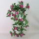 Artificial Silk Trailing Bougainvillea Plant Hot Pink 80cm - B024 EE2