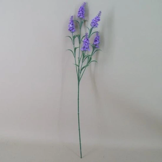 Artificial Silk Lavender Stem Lilac 72cm - L005 E3