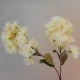 Artificial Cherry Blossom Branch Buttermilk Yellow 73cm - B092 A1