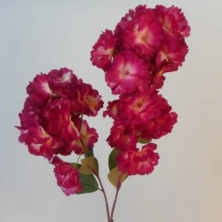 Artificial Cherry Blossom Branch Dark Pink 73cm - B093 B1