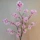Artificial Peach Blossom Branch Pink 130cm - B007 A1