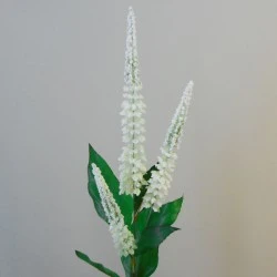 Artificial Buddleia Branch Cream 76cm  - B063 A3