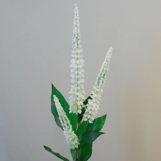 Artificial Buddleia Branch Cream 76cm  - B063 A3