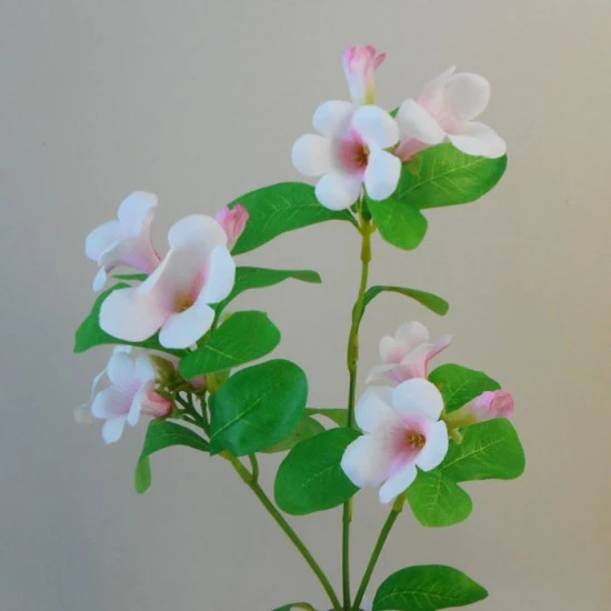 Artificial Bellflowers Pink 47cm - B028 B3