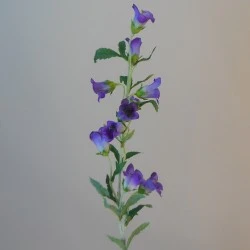 Artificial Campanula Bell Flowers Purple 88cm - C102 H3