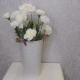 Fleur Artificial Carnations Bunch Cream 45cm - C258