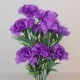 Fleur Artificial Carnations Bunch Purple - C256 J4