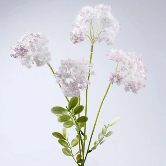 Artificial Chervil Flowers Lilac 62cm - C112 FF1