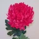 Artificial Bloom Chrysanthemum Cerise Pink 90cm - C179 