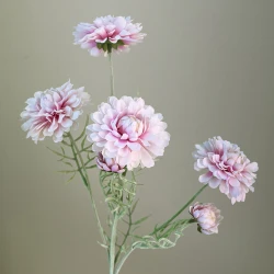 Artificial Spray Chrysanthemums Pink 60cm - C124 D3