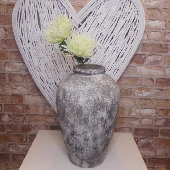 Artificial Spider Chrysanthemums Avocado Green 64cm - S135 S2