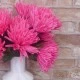 Artificial Spider Chrysanthemums Pink 64cm - S136 