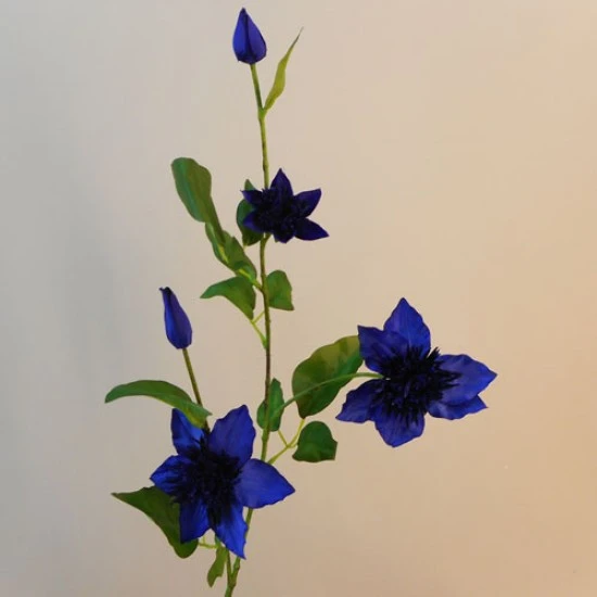 Galaxy Clematis Dark Blue 78cm - C017 D3