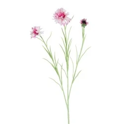 Artificial Cornflowers Pink 65cm - C062 C2