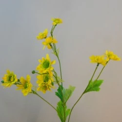 Artificial Daisy Stem Yellow 56cm - D205 C2