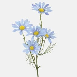 Artificial Daisy Blue 52cm | Silk Daisies - D014 H2