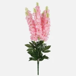 Artificial Delphiniums Plant Pink 64cm - D061 B1
