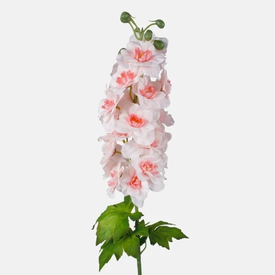 Artificial Larkspur Delphiniums Pale Pink 78cm - D047 D1