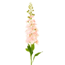 Large Artificial Delphiniums Light Pink 87cm - S138 R3