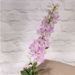 Pale Mauve Artificial Delphinium or Larkspur 100cm - D094 D2