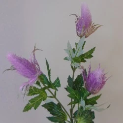 Artificial Eryngium Thistles Sea Holly Lilac 68cm - E014 E1