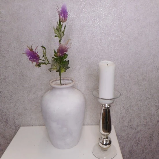 Artificial Eryngium Thistles Sea Holly Lilac 68cm - E014 E1