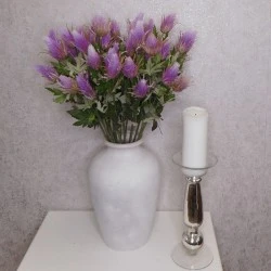 Artificial Eryngium Thistles Sea Holly Lilac 68cm - E014 E1