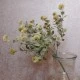 Artificial Floss Flowers Yellow 56cm - F057 FF4