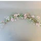 English Meadow Flower Garland Blush Pink Flowers 85cm - MED014 BB4