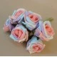 Colourfast Cottage Foam Roses Bundle Unicorn 6 Pack 24cm - R316 R2