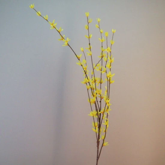 Artificial Forsythia Branch Yellow 118cm - F058 K1