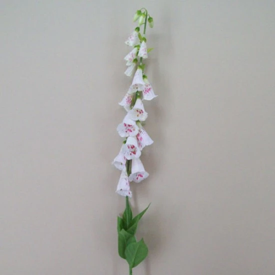 Artificial Foxgloves White 107cm - F050 LL2