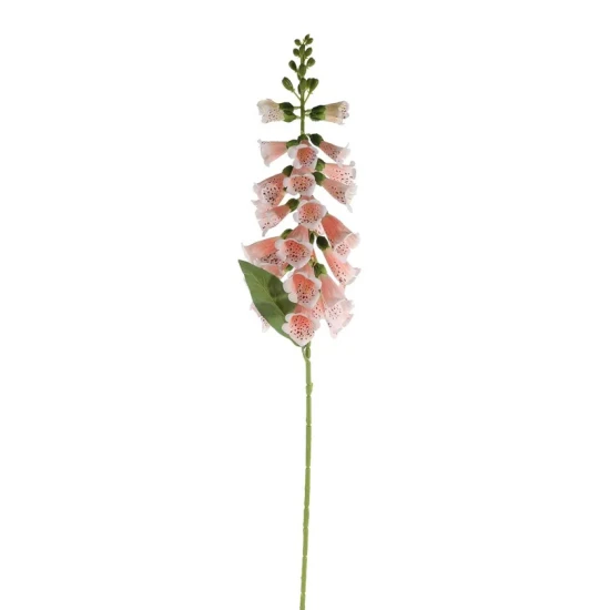Artificial Foxgloves Peach 80cm - F074 G2