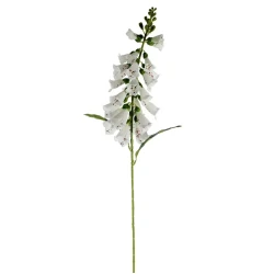 Artificial Foxgloves White 80cm - F076 G2