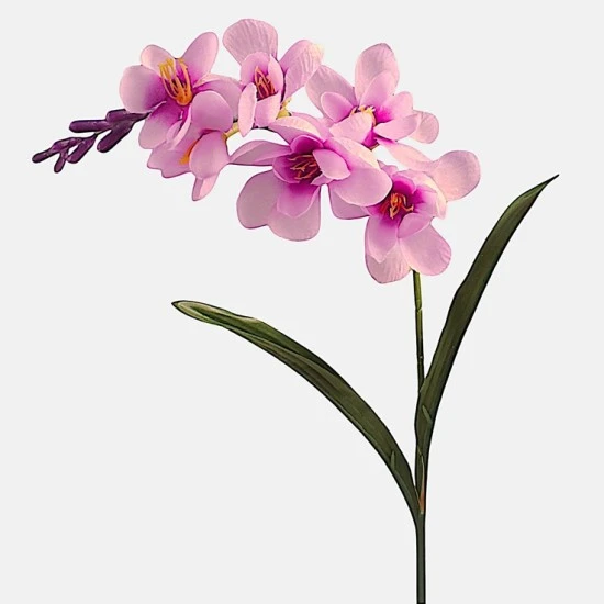 Freesias Stem Pink 56cm - F027 AA2