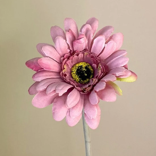 Artificial Gerbera Dusky Pink 53cm - G087