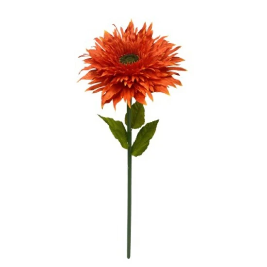 Giant Supersized Artificial Gerbera Orange 115cm | VM Display Prop - G163 