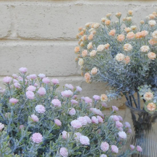 Short Stem Gypsophila Peach 32cm - G026 G3