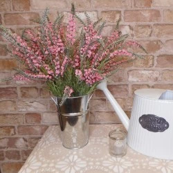 Artificial Heather Plants Pink 54cm - H123 