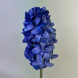Artificial Hyacinth Stem Blue 40cm - H174 A1