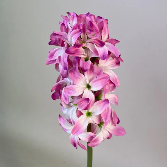 Artificial Hyacinth Stem Pink 40cm - H175 A1