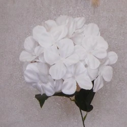 Fleur Artificial Hydrangeas White 68cm - H036 