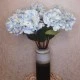 Artificial Hydrangeas Blue 79cm - H152 E4