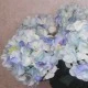 Artificial Hydrangeas Blue 79cm - H152 E4