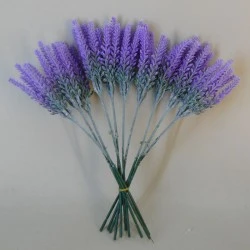 Artificial  Sussex Lavender 10 Pack 35cm - L026 Q3