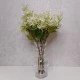 Short Stem Artificial Lilac Blossom Cream 37cm - L020 I3