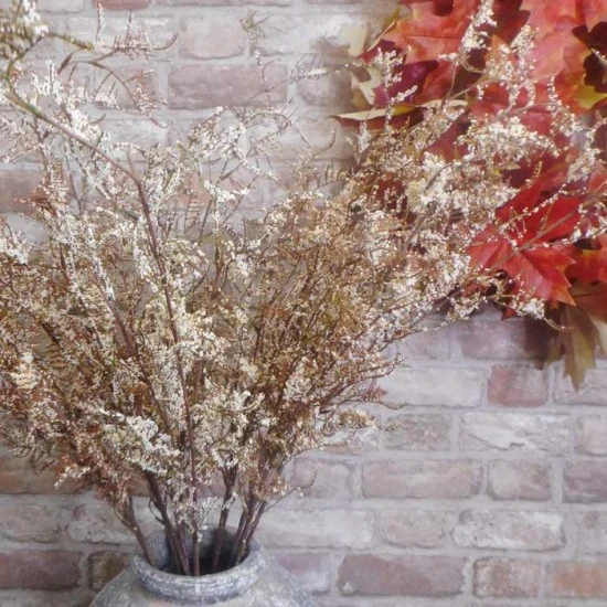 Artificial Limonium Cream 110cm - L014 I1